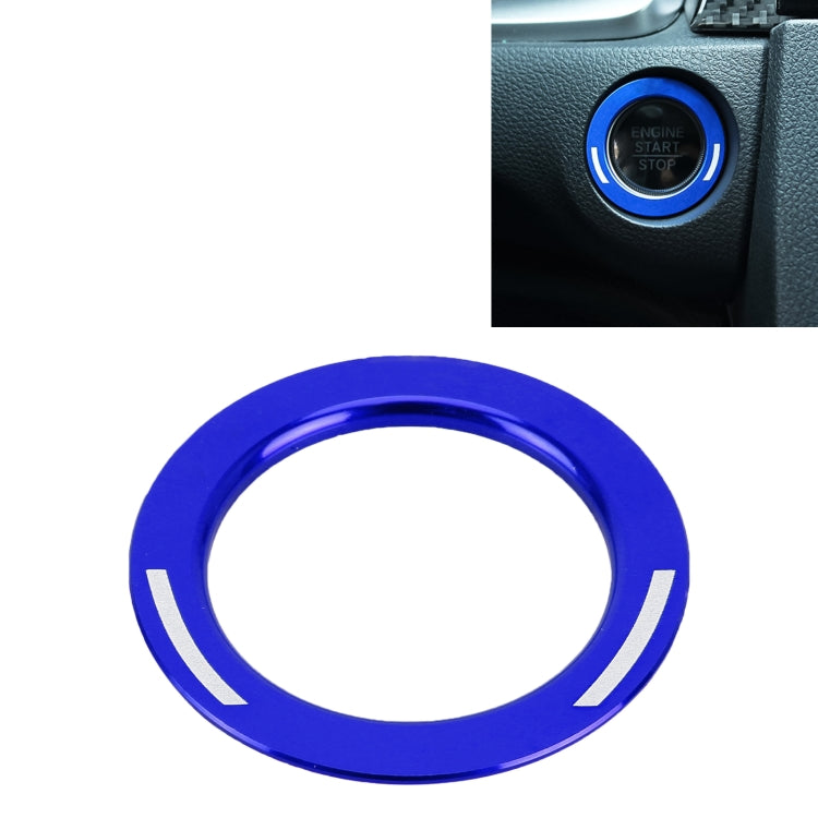 For Honda Metal Ignition Key Ring, Diameter: 3.9cm, For Honda (Black), For Honda (Blue), For Honda (Red)