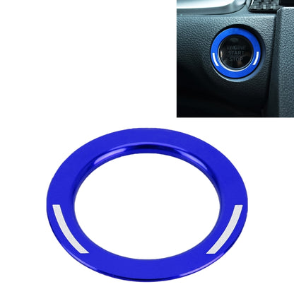 For Honda Metal Ignition Key Ring, Diameter: 3.9cm, For Honda (Black), For Honda (Blue), For Honda (Red)