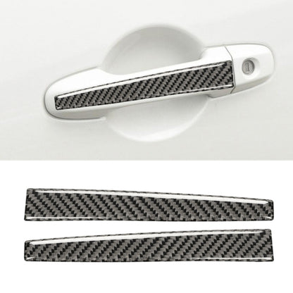 Car Carbon Fiber Door Handle Decorative Sticker for Subaru BRZ / Toyota 86 2013-2017, Left and Right Drive Universal, Door Handle