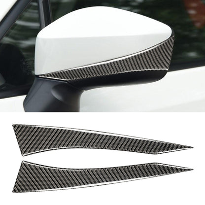 Car Carbon Fiber Rearview Mirror Anti-collision Strip for Subaru BRZ / Toyota 86 2013-2017, Left and Right Drive Universal, Rearview Mirror Anti-collision Strip