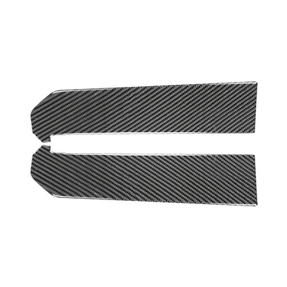 Car Carbon Fiber Central Control Side Gear Position Decorative Sticker for Subaru BRZ / Toyota 86 2013-2020, Left and Right Drive Universal, Side Gear Position