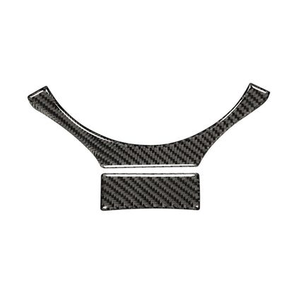 Car Carbon Fiber Steering Wheel Decorative Sticker for Lexus IS250 2013-, Left Drive, Steering Wheel