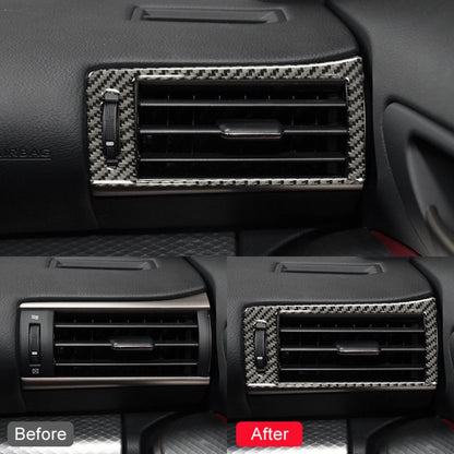 Car Carbon Fiber Left and Rght Air Outlet Decorative Sticker for Lexus IS250 2013-, Left Drive, Left and Rght Air Outlet