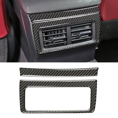 Car Carbon Fiber Rear Air Outlet Decorative Sticker for Lexus IS250 2013-, Left Drive, Rear Air Outlet