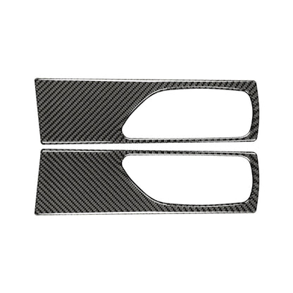 Car Carbon Fiber Rear Door Handle Decorative Sticker for Lexus IS250 2013-, Left Drive, Rear Door Handle