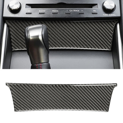 Car Carbon Fiber Central Control Panel Decorative Sticker for Lexus IS250 2013-, Left Drive B Style, Central Control Panel B Style