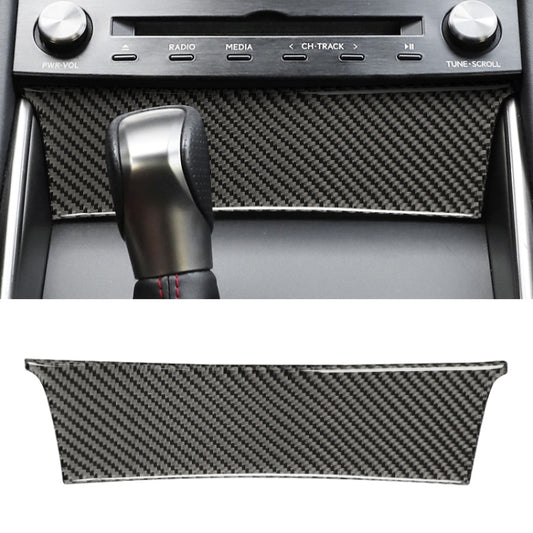 Car Carbon Fiber Central Control Panel Decorative Sticker for Lexus IS250 2013-, Left Drive B Style, Central Control Panel B Style