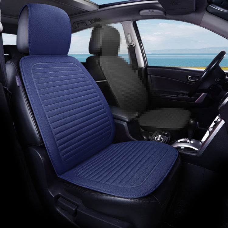 Car Four Seasons Linen Fabric Front Seat Cushion