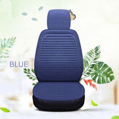 Car Four Seasons Linen Fabric Front Seat Cushion