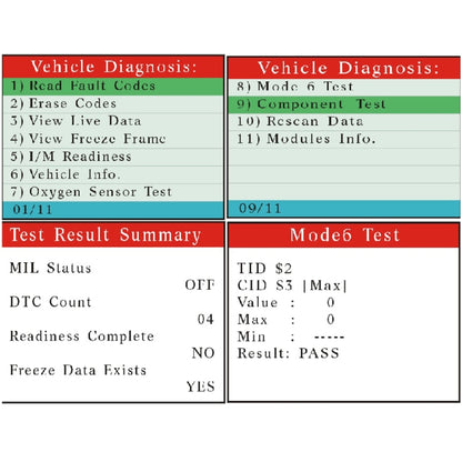 V800 Car Mini Code Reader OBD2 Fault Detector Diagnostic Tool, V800