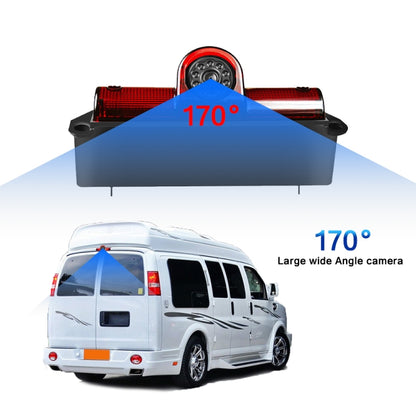 PZ467 Car Waterproof 170 Degree Brake Light View Camera for Chevrolet, PZ467