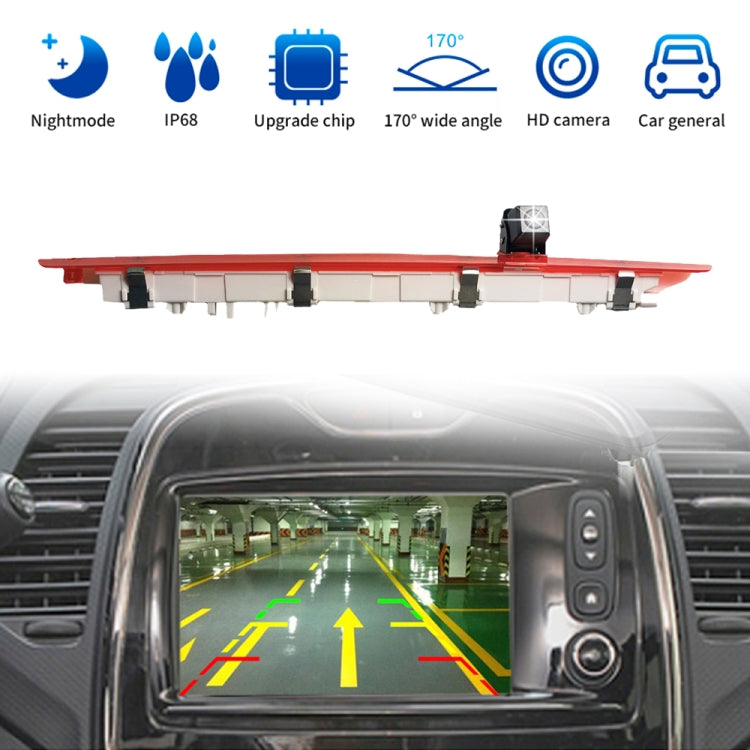PZ468 Car Waterproof 170 Degree Brake Light View Camera for Mercedes-Benz Vito 2016, PZ468