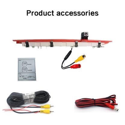 PZ468 Car Waterproof 170 Degree Brake Light View Camera for Mercedes-Benz Vito 2016, PZ468
