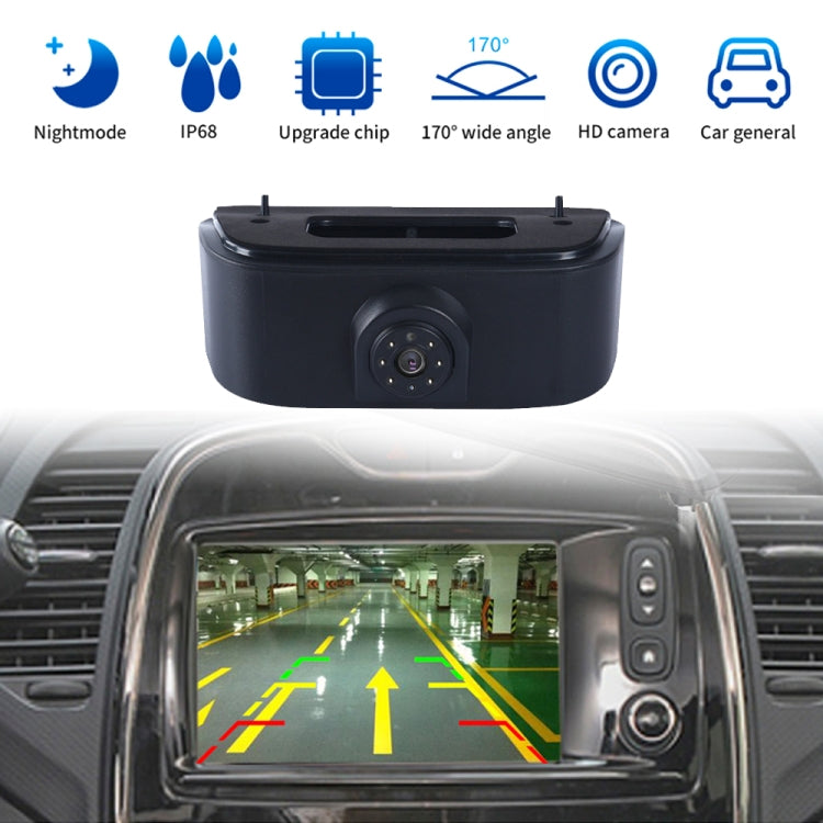 PZ469 Car Waterproof 170 Degree Brake Light View Camera for Nissan N200 2010-2017, PZ469