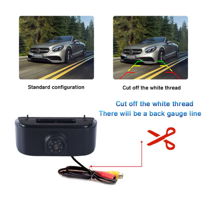 PZ469 Car Waterproof 170 Degree Brake Light View Camera for Nissan N200 2010-2017, PZ469