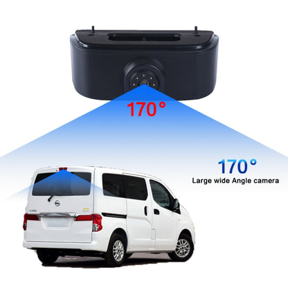 PZ469 Car Waterproof 170 Degree Brake Light View Camera + 7 inch Rearview Monitor for Nissan N200 2010-2017, PZ469 + 7 inch Rearview Monitor