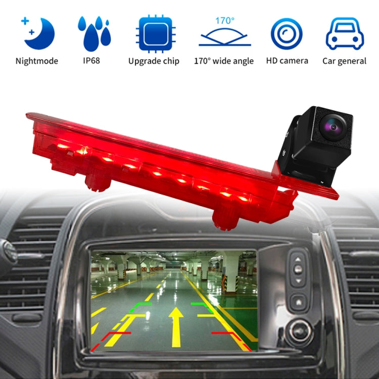 PZ470 Car Waterproof 170 Degree Brake Light View Camera for Volkswagen T5 / T6 2010-2017, PZ470