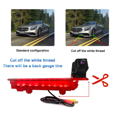 PZ470 Car Waterproof 170 Degree Brake Light View Camera for Volkswagen T5 / T6 2010-2017, PZ470