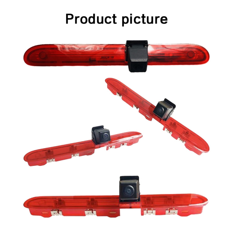 PZ471 Car Waterproof 170 Degree Brake Light View Camera + 7 inch Rearview Monitor for Citroen / Peugeot / Toyota, PZ471 + 7 inch Rearview Monitor