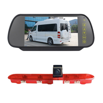 PZ471 Car Waterproof 170 Degree Brake Light View Camera + 7 inch Rearview Monitor for Citroen / Peugeot / Toyota, PZ471 + 7 inch Rearview Monitor