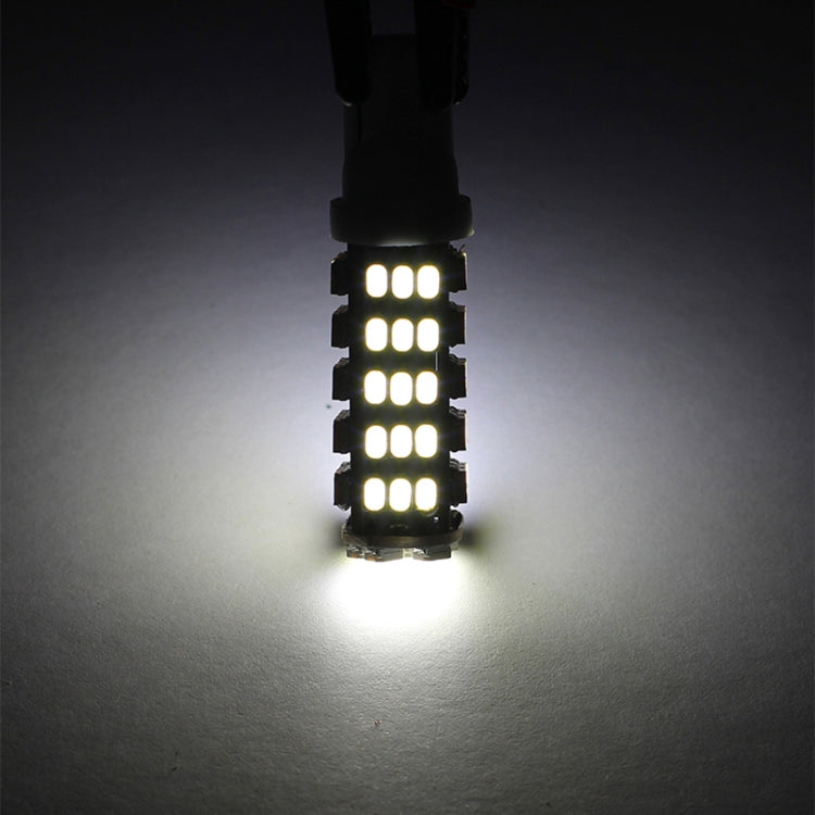 10 PCS T10 DC12V / 1.5W / 6500K / 75LM Car Clearance Lights Reading Lamp with 68LEDs SMD-3020 Lamp Beads, T10 DC12V / 1.5W / 6500K