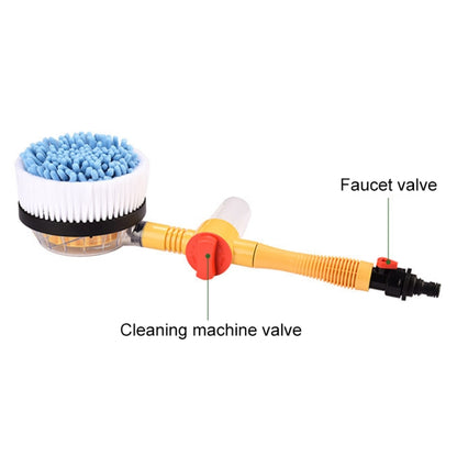 Car Cleaning Tools Chenille Automatic Rotating Car Wash Brush, Style: Water Brush + 10m Water Pipe, Style: Water Brush + 10m Water Pipe
