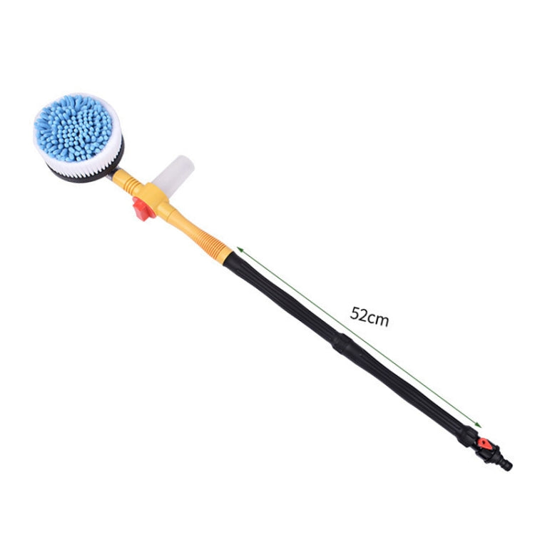Car Cleaning Tools Chenille Automatic Rotating Car Wash Brush, Style: Water Brush + 10m Water Pipe, Style: Water Brush + 10m Water Pipe