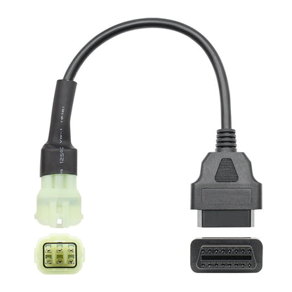 Motorcycle OBD 16PIN Female to 6PIN Connector Cable for KTM, 16PIN to 6PIN