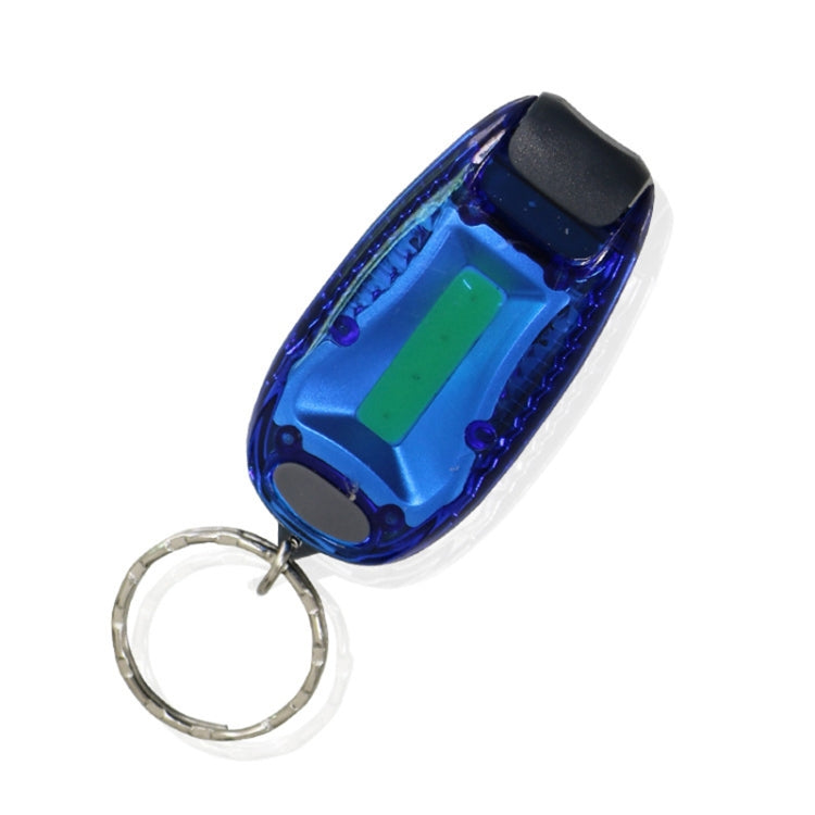Multifunctional Portable Bicycle Taillight Helmet Light Running Warning Light Luminous Keychain