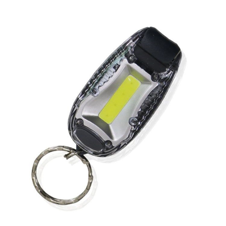 Multifunctional Portable Bicycle Taillight Helmet Light Running Warning Light Luminous Keychain