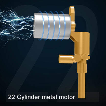 Car 12V Portable Inflatable Cylinder Pedal Digital Display Air Pump with Light, Digital Display