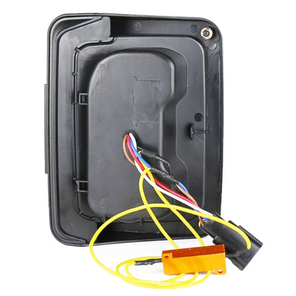 1 Pair 15W DC 12V IP67 4 in 1 Car LED Tail Lights / Driving Lights / Brake Lights/Turn Reverse, US Version, 1 Pair US Version