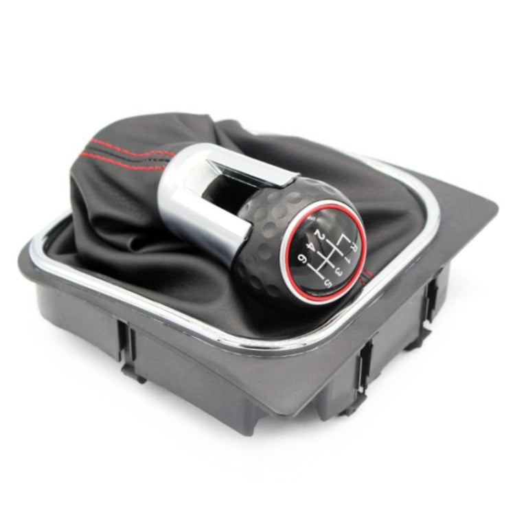 Car Shift Handball Gear Lever Gear Shift Knob for Volkswagen Golf 6, Gear Position: 6-stall, 6-stall