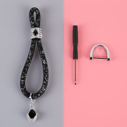 Car Diamond Metal + Plastic Keychain