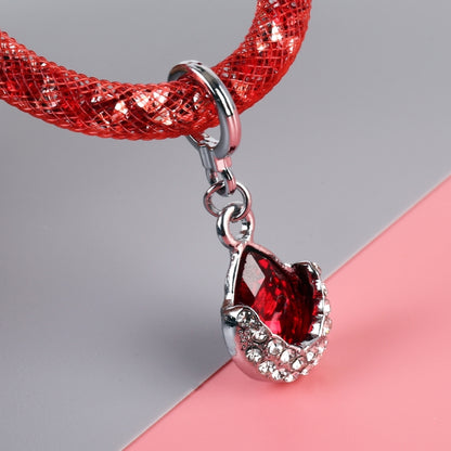 Car Diamond Metal + Plastic Keychain