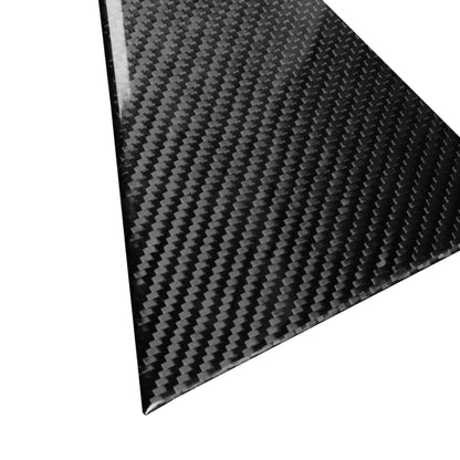 2 PCS Car Carbon Fiber Rear A Pillar Decorative Sticker for Infiniti FX 2009-2013/QX70 2014-, Left and Right Drive Universal, Rear A Pillar