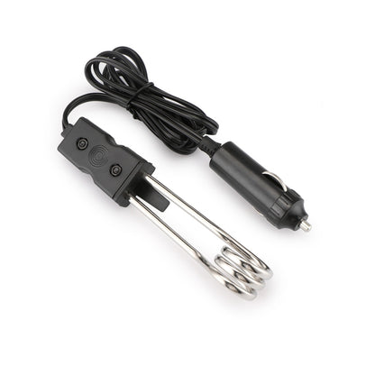 12V 10A 120-140W Cigarette Lighter Car Electric Heating Water Stick Water Heater, 12V