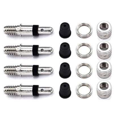 2 Sets (16 in 1) Bicycle German Valve Core, 16 in 1