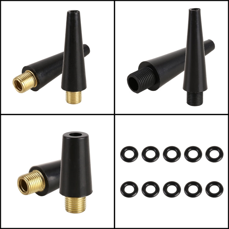 30 in 1 Inflator Adapter French Mouth / US Mouth / UK Mouth Inflation Needle Adapter, 30 in 1