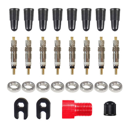 28 in 1 French Valve Core Adapter Set, 28 in 1