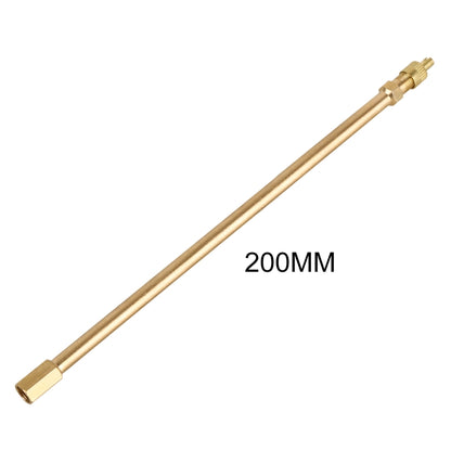 5 PCS Car Tires Valve Inflatable Extension Tube, Length: 200mm, 200mm, Pure Copper
