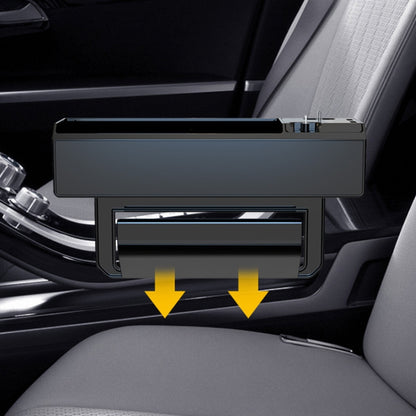 USB-C / Type-C + 8PIN Interface Car Multi-functional Cup Holder Seat Gap Side Storage Box, USB-C / Type-C + 8PIN