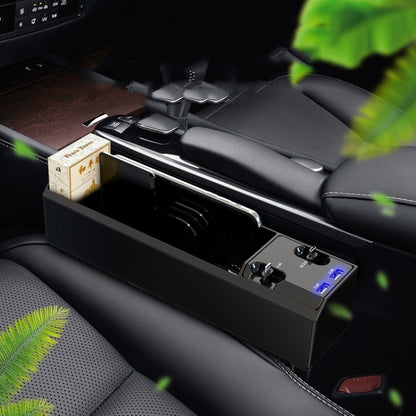 USB-C / Type-C + 8PIN Interface Car Multi-functional Cup Holder Seat Gap Side Storage Box, USB-C / Type-C + 8PIN