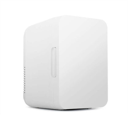8L 37-48W Car / Home Mini Refrigerator, EU Plug, White, Pink, Blue
