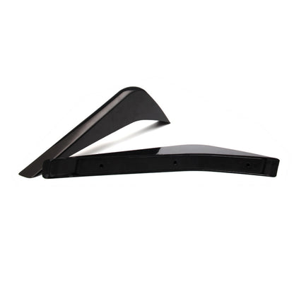 4 PCS Car Modified ABS Rear Wing Side Spoiler Lip for Chevrolet Corvette, For Chevrolet Corvette
