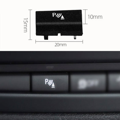 Car Radar P Button Electric Eye Switch Button for BMW E70 / E71, Left and Right Drive Universal, For BMW E70 / E71