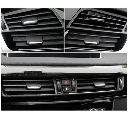 Car Front Air Conditioning Exhaust Switch Paddle Air Conditioning Leaf Clip for BMW X5 / X6, Left and Right Drive Universal, For BMW X5 / X6 Front