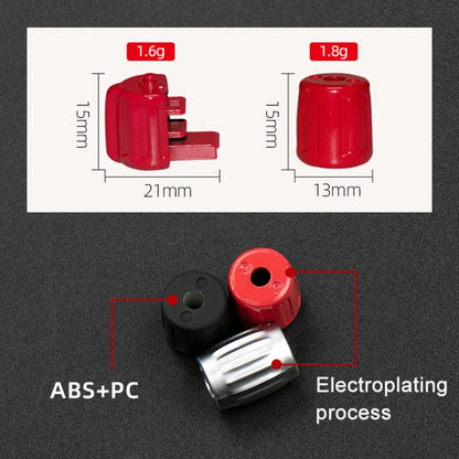 2 PCS Car Multi-functional Steering Wheel Rubber Button for BMW F10 / F07 / F02, Left and Right Drive Universal