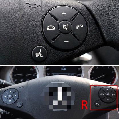 Car Multi-functional Steering Wheel Right Switch Button for Mercedes-Benz W204 / W212 / X204 2008-2015, Left and Right Drive Universal, Right Switch Button (Black), Right Switch Button (Grey), Right Switch Button (Beige), Right Switch Button (Brown)