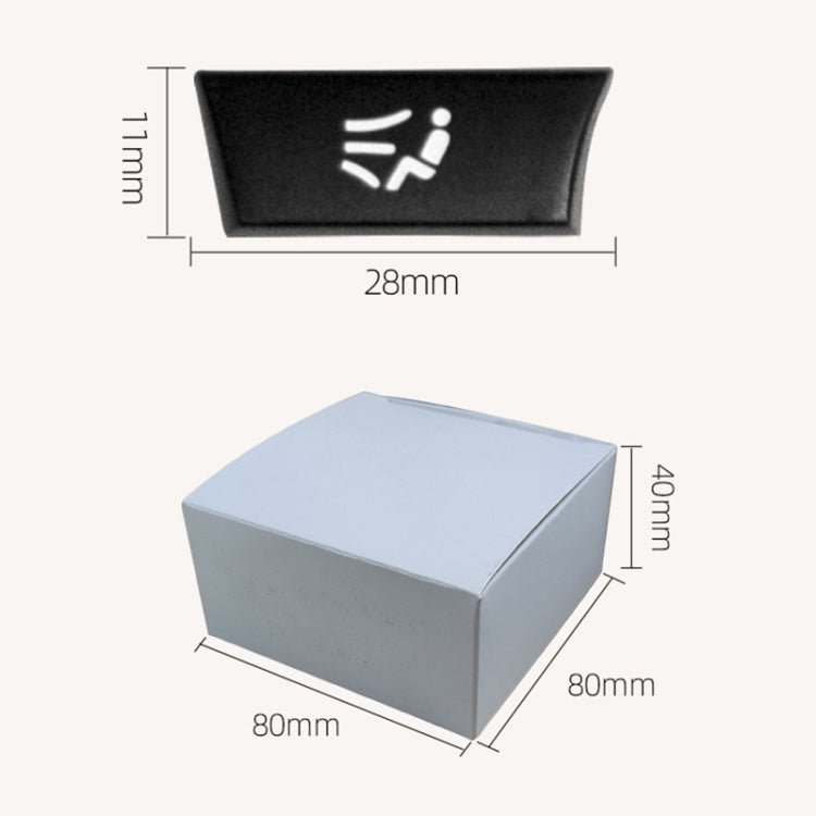 Car Air Conditioner Panel Switch Button 12-button 61319313923 for BMW  F10 / F07 / F02, 12-button